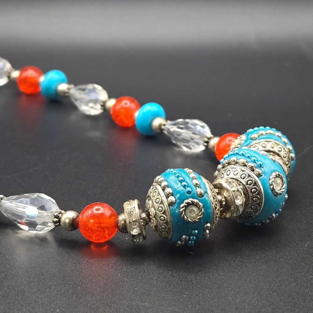 N/A beaded statement